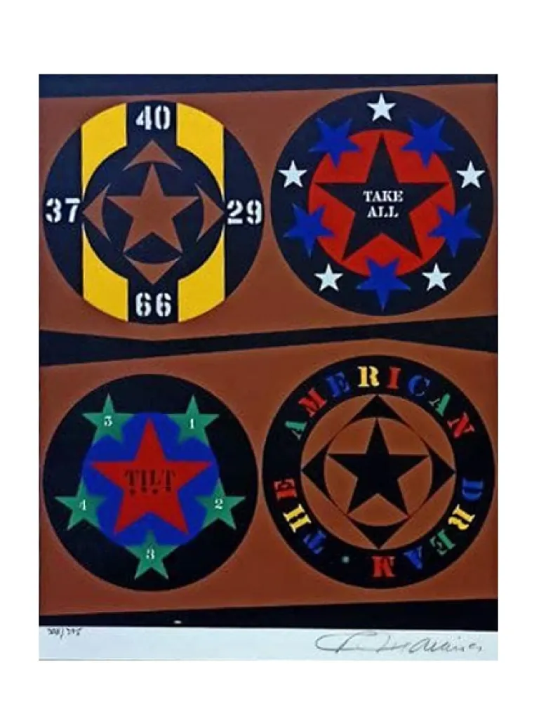 Serigrafía Indiana - THE AMERICAN DREAM