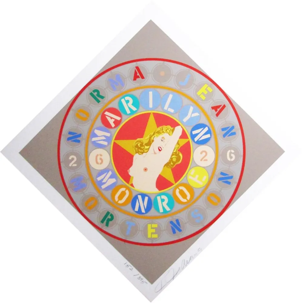 Serigrafía Indiana - The American Dream (Metamorphosis of Norma Jean Mortenson)