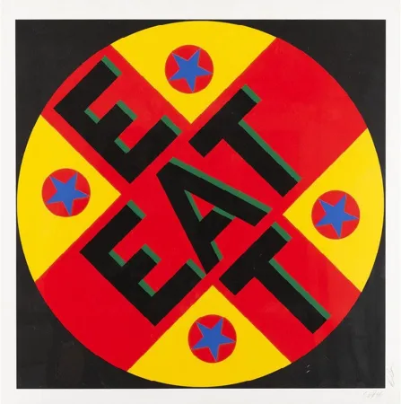 Serigrafía Indiana - The American Dream No. 2 - Eat