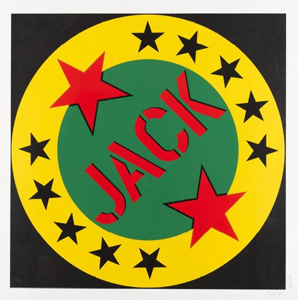 Serigrafía Indiana - The American Dream No. 2 - Jack