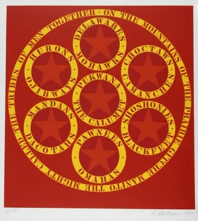 Litografía Indiana - The Calumet, from 