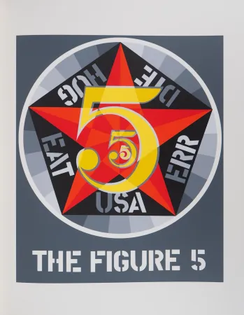 Serigrafía Indiana - The Figure 5 American Dream