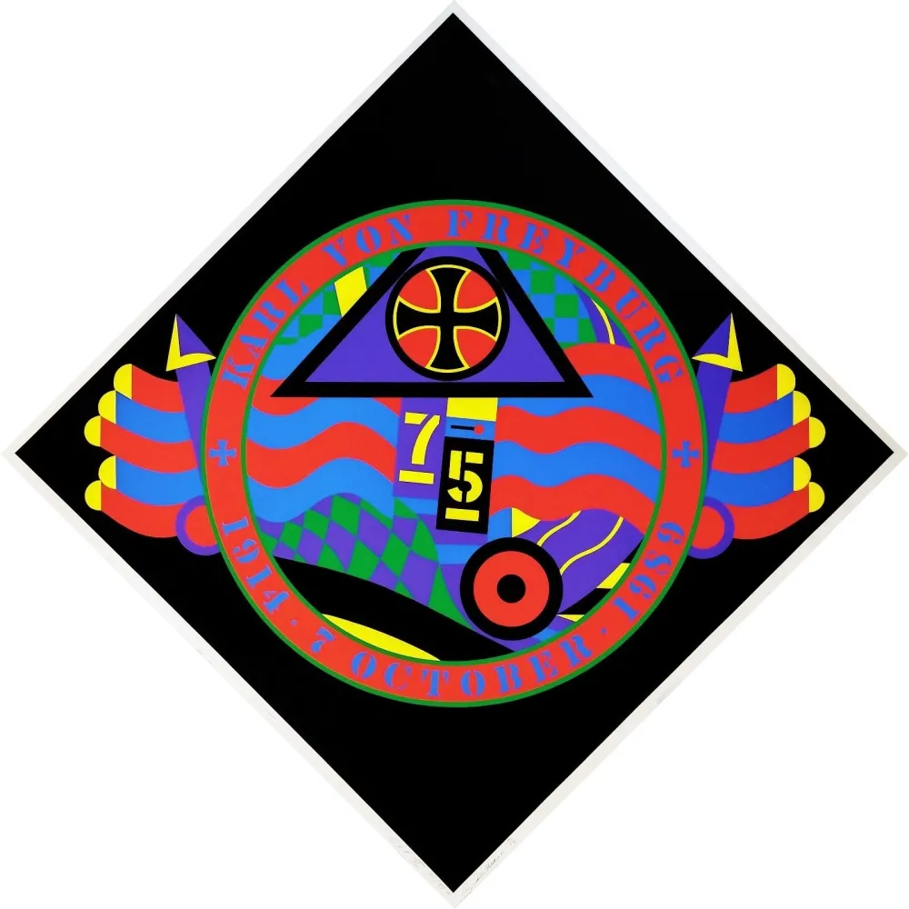 Serigrafía Indiana - THE HARTLEY ELEGIES - KvF VI