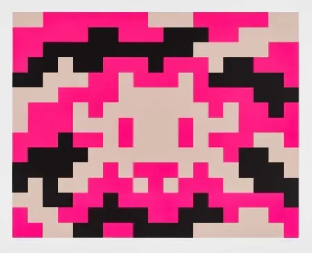 Serigrafía Invader - CAMO XXL-3C-M1