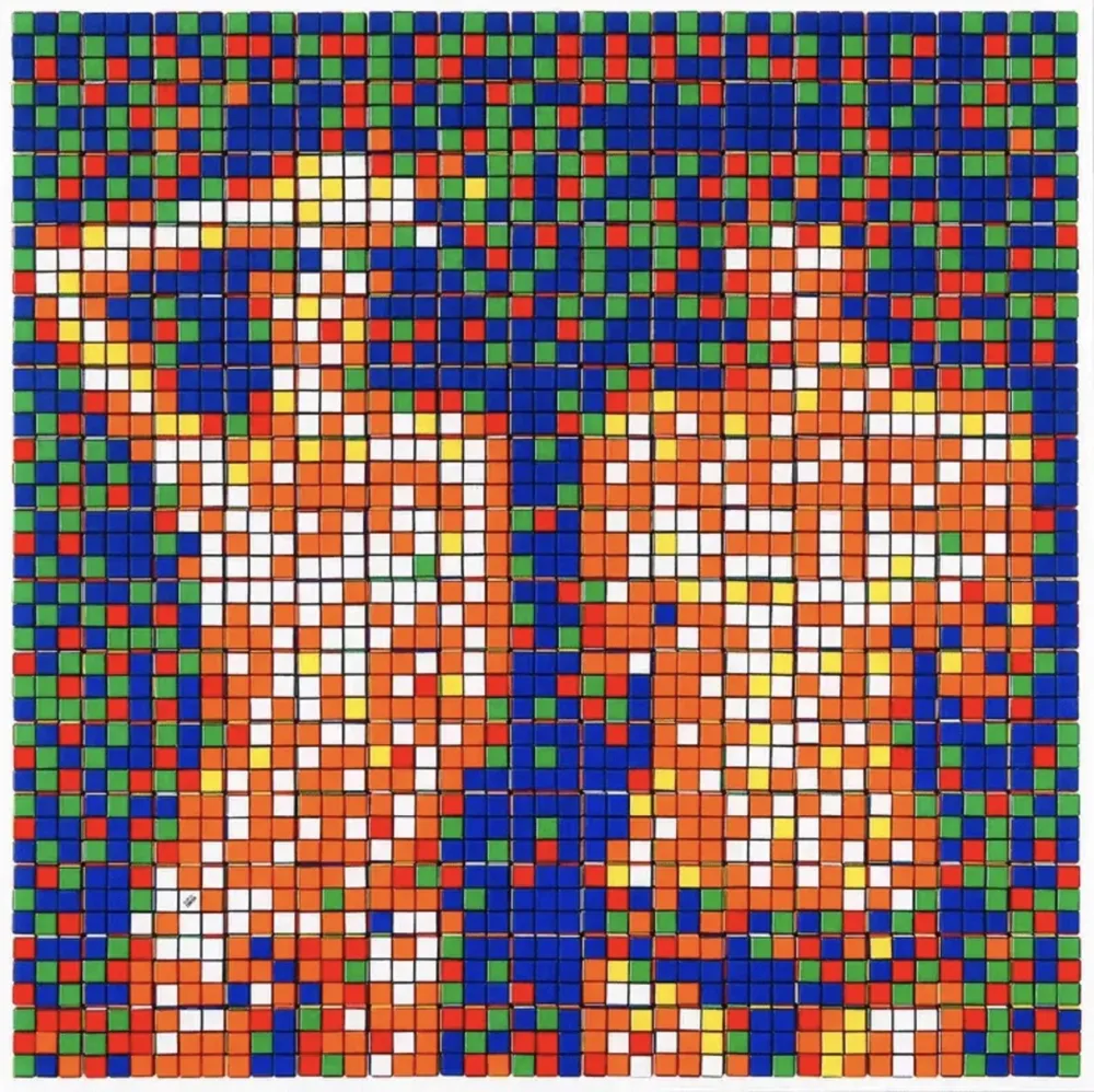 Múltiple Invader - Rubik country life