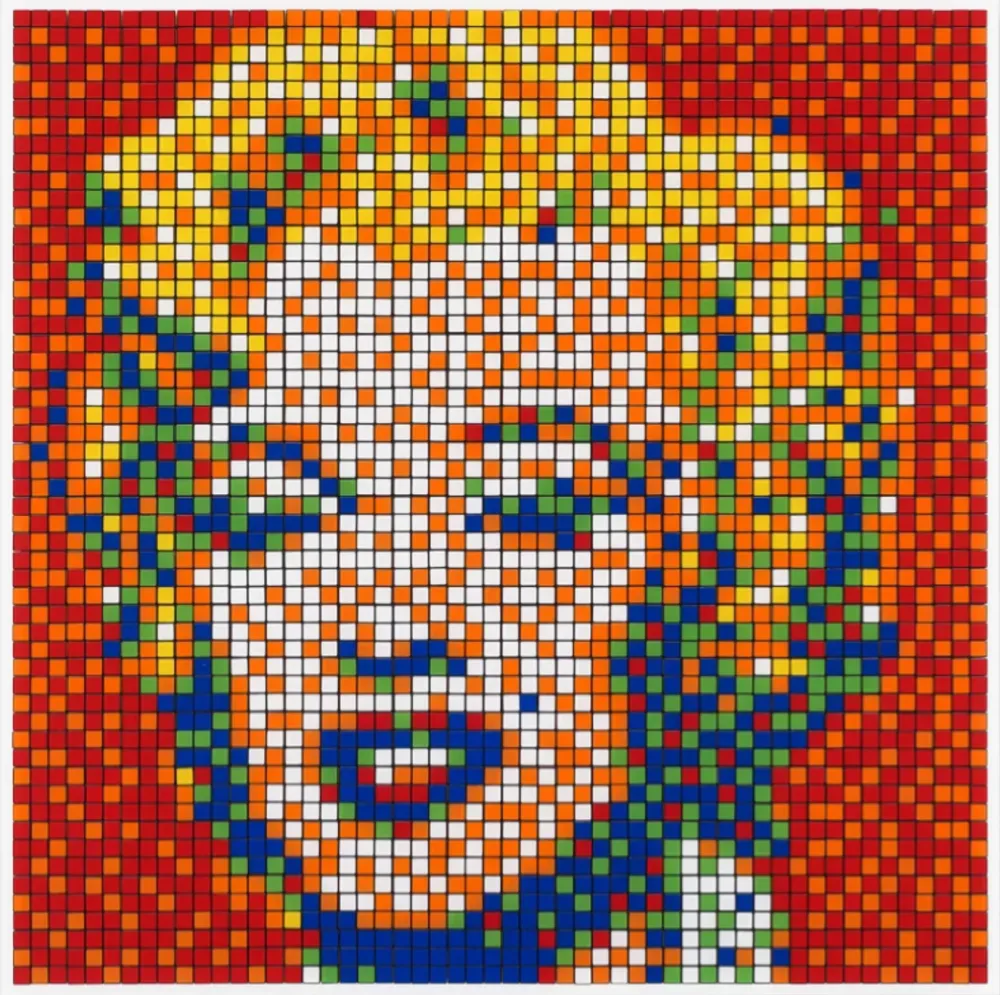 Múltiple Invader - Rubik Shot Red Marilyn NVDR1-4