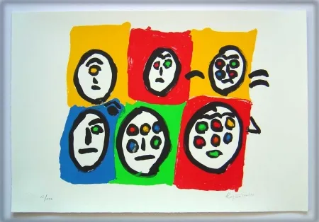 Litografía Ionesco - Les multi-yeux