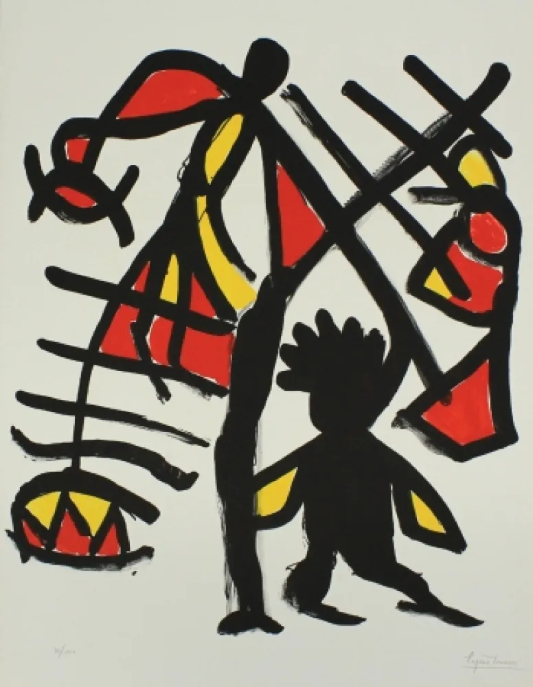 Litografía Ionesco - Untitled