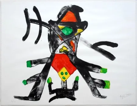 Litografía Ionesco - Untitled