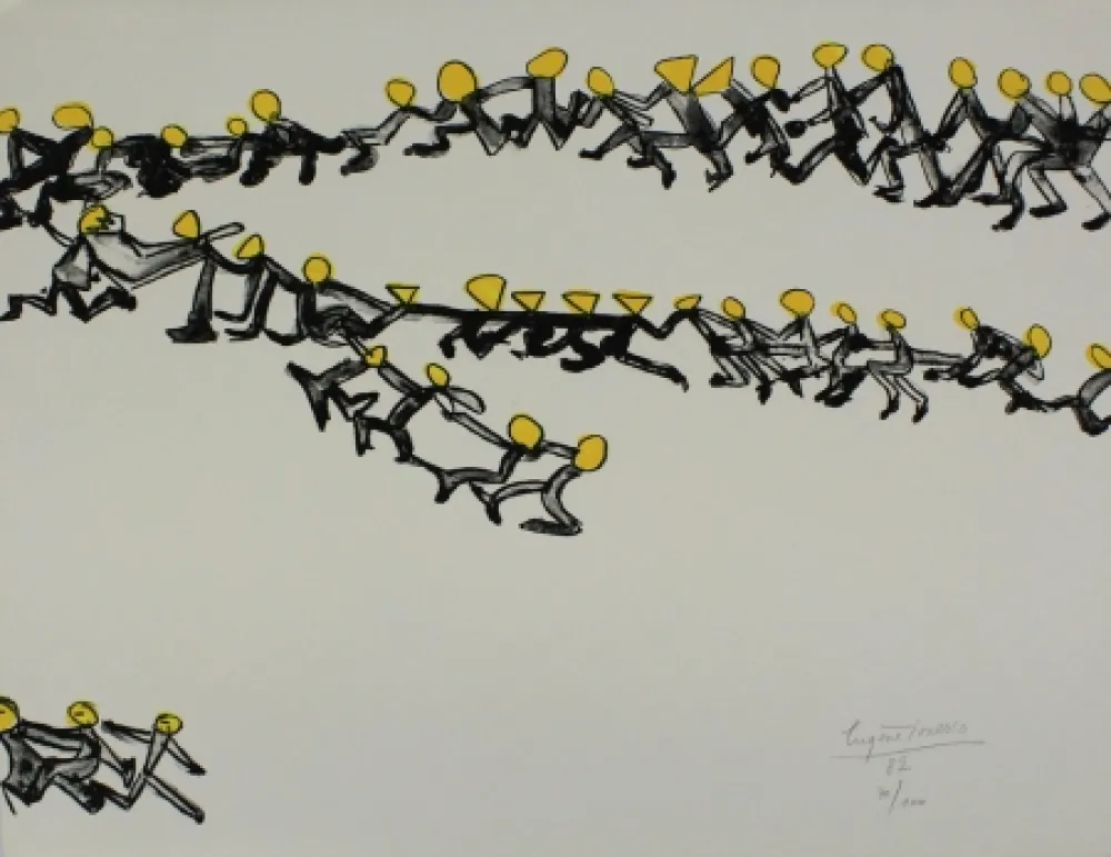 Litografía Ionesco - Untitled