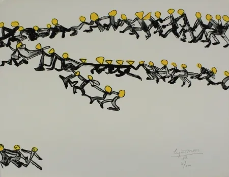 Litografía Ionesco - Untitled