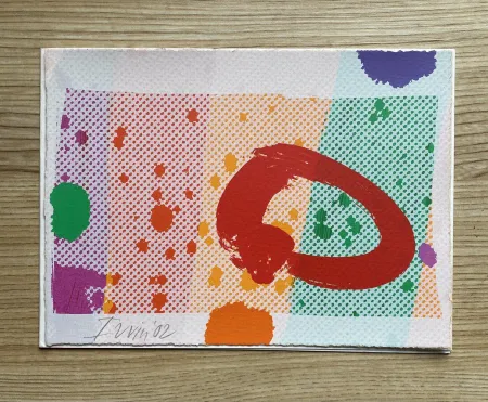 Serigrafía Irvin - Untitled 