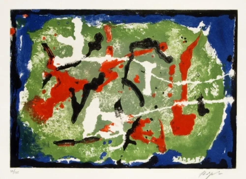 Aguatinta Jacobsen - Composition