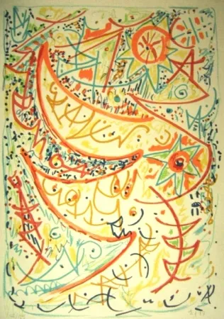 Litografía Jacobsen - Maske