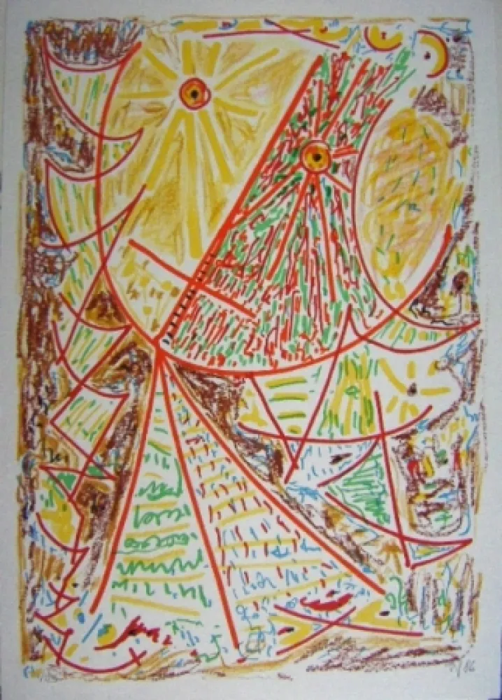 Litografía Jacobsen - Maske