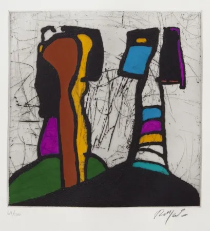 Punta Seca Jacobsen - Petit personnage I