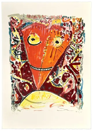 Litografía Jacobsen - Sans Titre