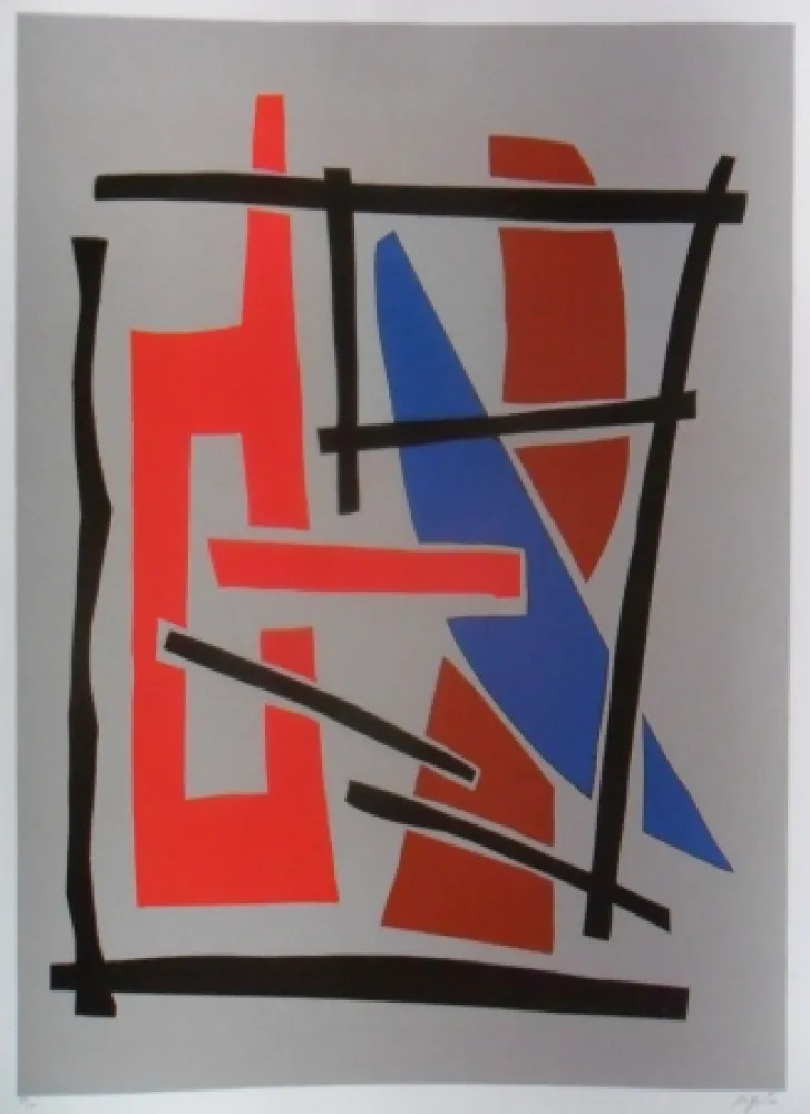 Serigrafía Jacobsen - Visions Sculpturales III