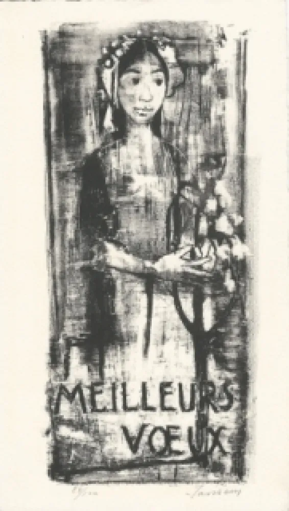 Litografía Jansem - Carte de voeux