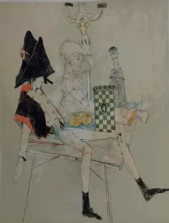 Litografía Jansem - Le petit soldat (1993)