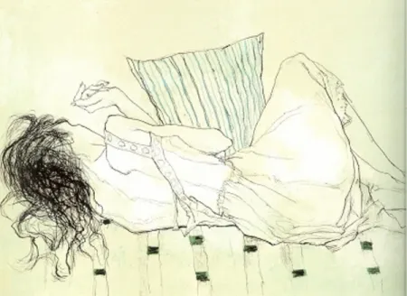 Litografía Jansem - Solange du Dos