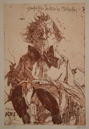 Libro Ilustrado Janssen - Angeber Icks. 1ne Quijoterie (Eine Quijoterie). 