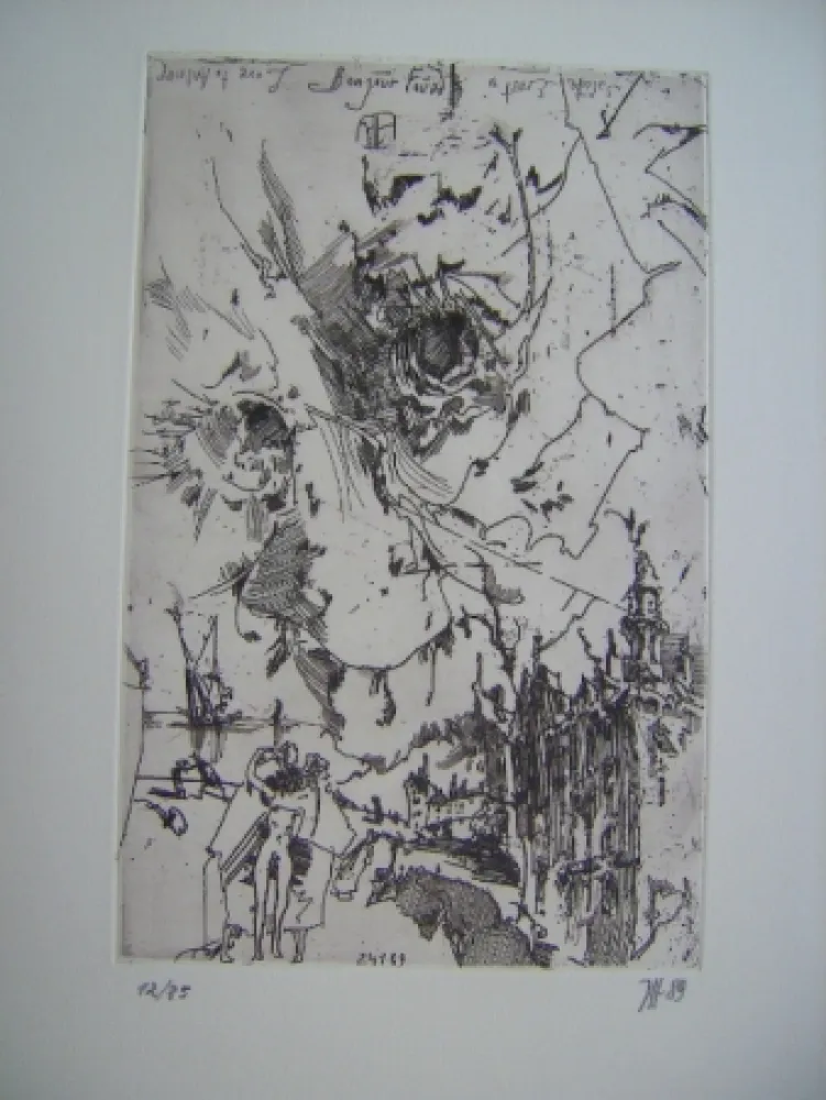 Grabado Janssen - Saut de temp