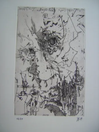 Grabado Janssen - Saut de temp