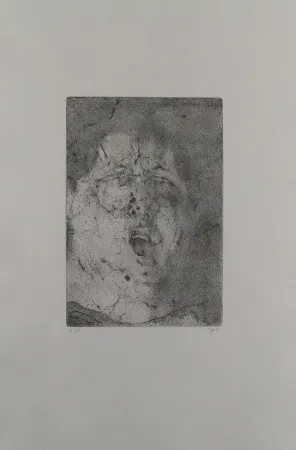 Grabado Janssen - Selbst, dramatisch