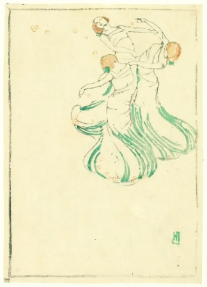 Grabado En Madera Jarke - Spring