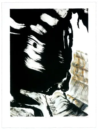 Litografía Jarrosson - Noir Brutal