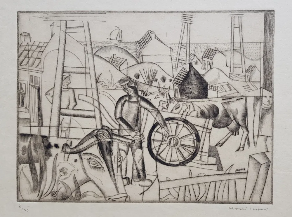 Punta Seca Jespers - Paysage en Flandres