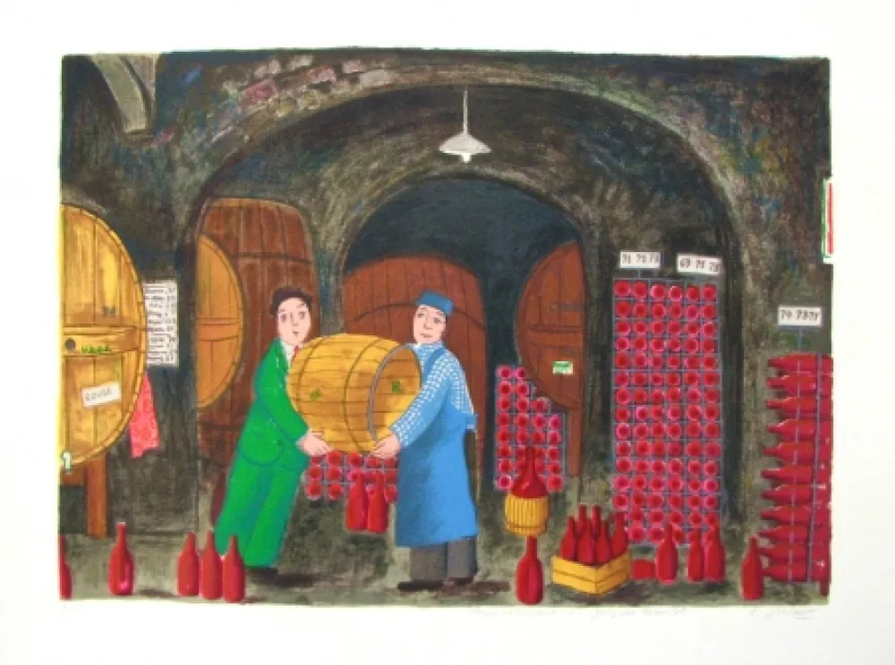 Litografía Jirlow - Untitled