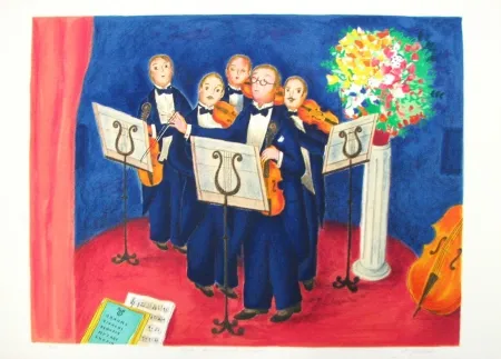 Litografía Jirlow - Untitled