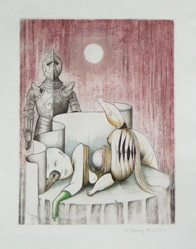 Aguafuerte Y Aguatinta Johnny Nilsson - Titre inconnu