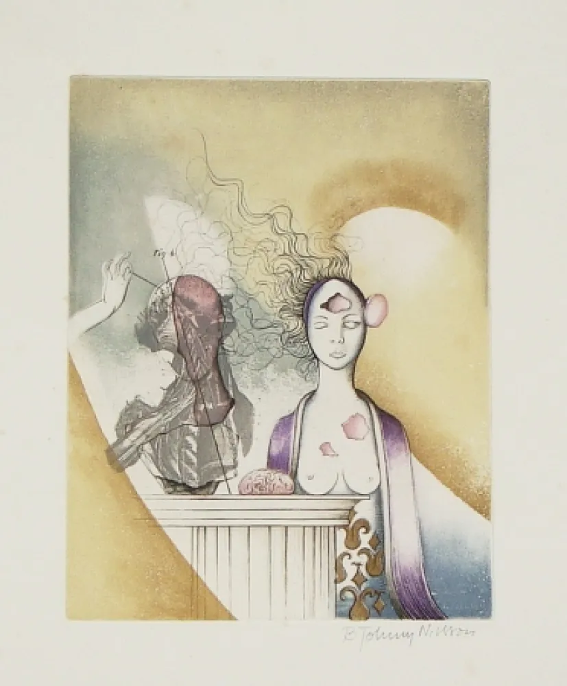 Aguafuerte Y Aguatinta Johnny Nilsson - Titre inconnu