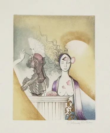 Aguafuerte Y Aguatinta Johnny Nilsson - Titre inconnu