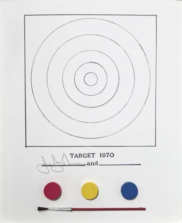 Litografía Johns - Target