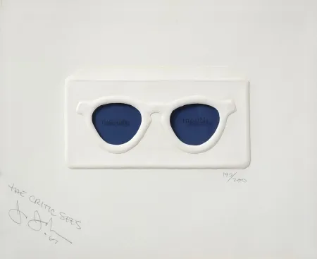 Serigrafía Johns - The Critic Sees