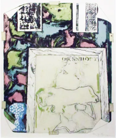 Litografía Johns - Untitled 