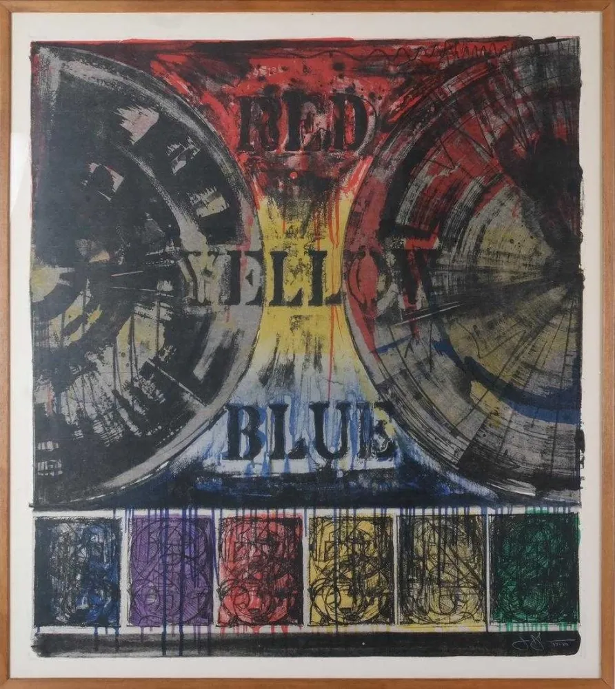 Litografía Johns - Untitled