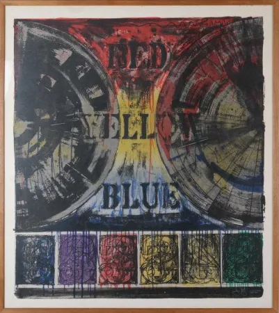 Litografía Johns - Untitled