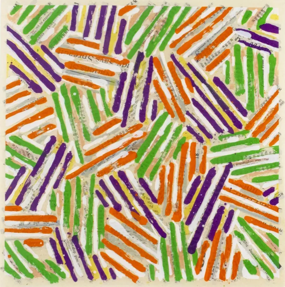 Serigrafía Johns - Untitled