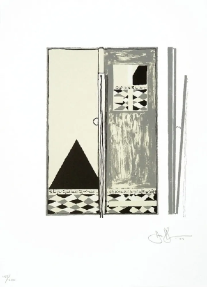 Múltiple Johns - Untitled abstraction