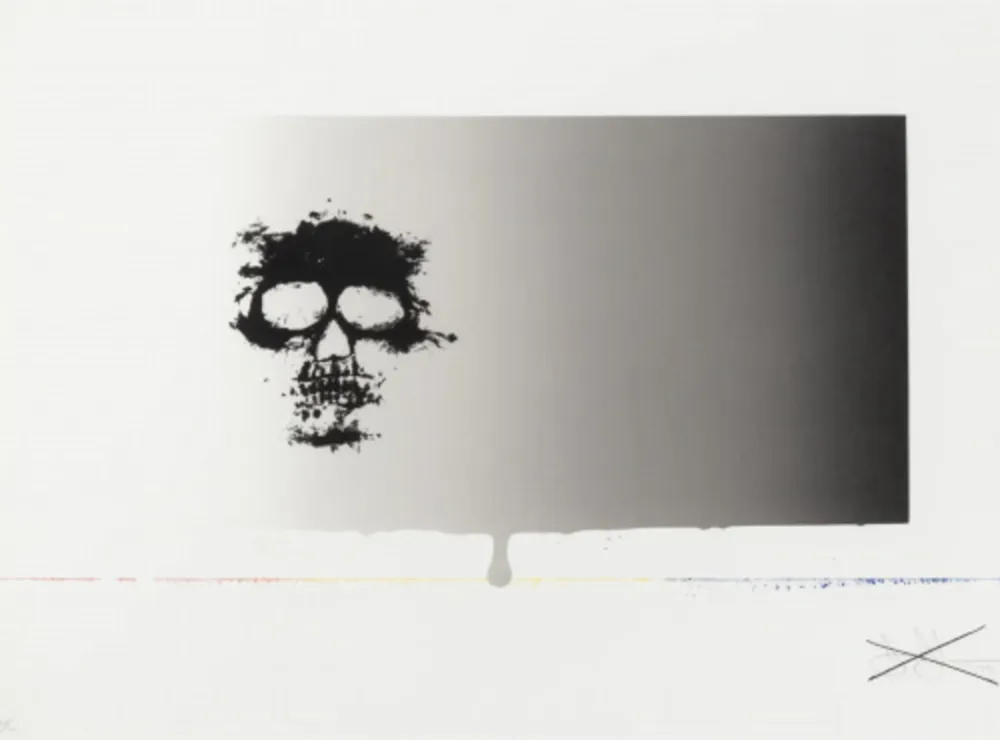 Serigrafía Johns - Untitled (from Reality and Paradoxes)