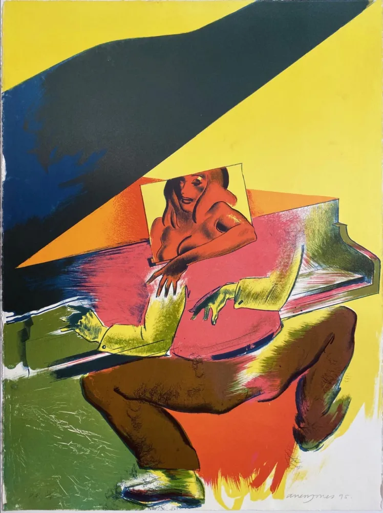 Litografía Jones - Playtime