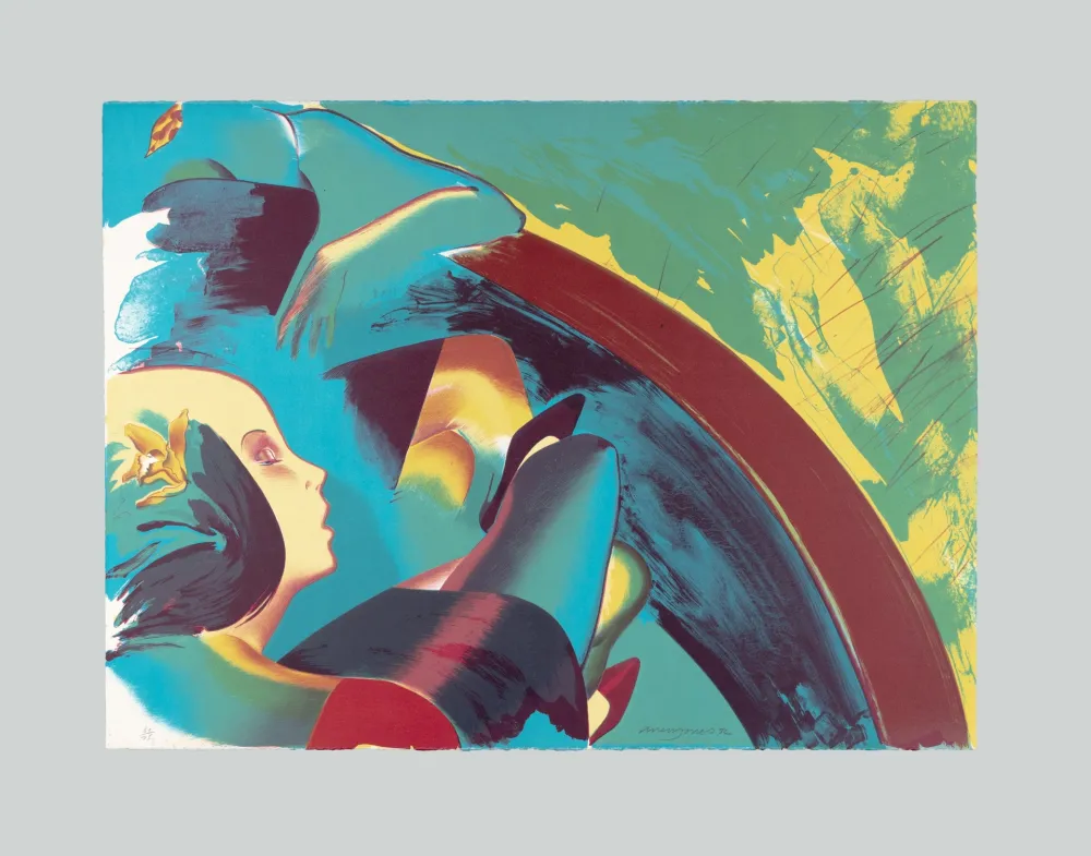 Litografía Jones - Stage set (2)