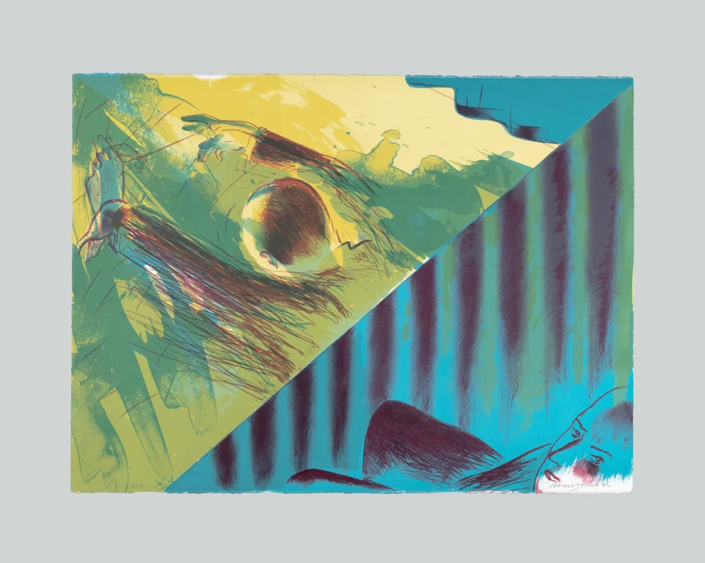 Litografía Jones - Stages set