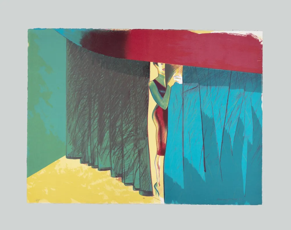 Litografía Jones - Stages set