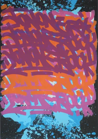 Serigrafía Jonone - Sans titre